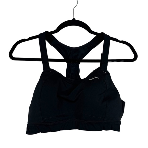 Brooks Sports Bra 38C Juno Crossing Racer Cutout Back - Picture 1 of 11